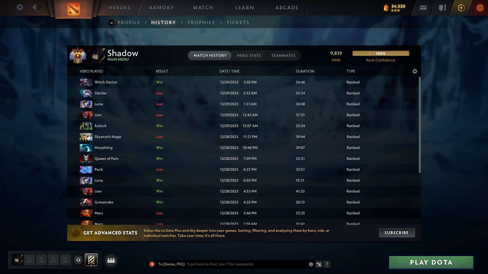 Immortal [Leaderboard] | MMR: 9820 - Behavior: 11000 - Communication: 11000