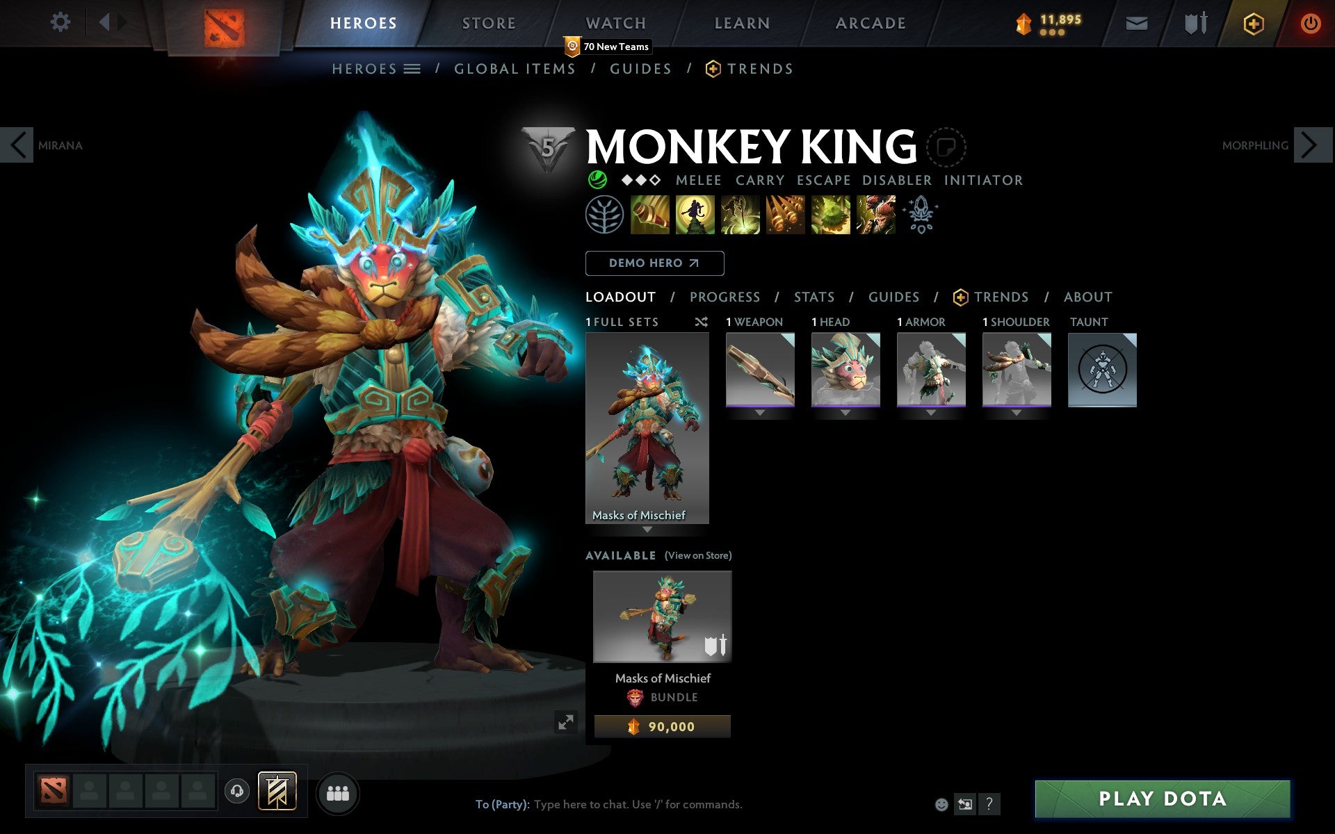 Herald I | MMR: 1 - Behavior: 9820