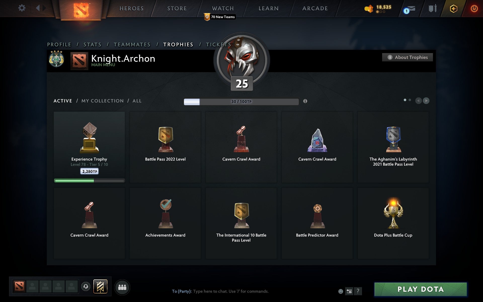 Archon IV | MMR: 2785 - Behavior: 9620