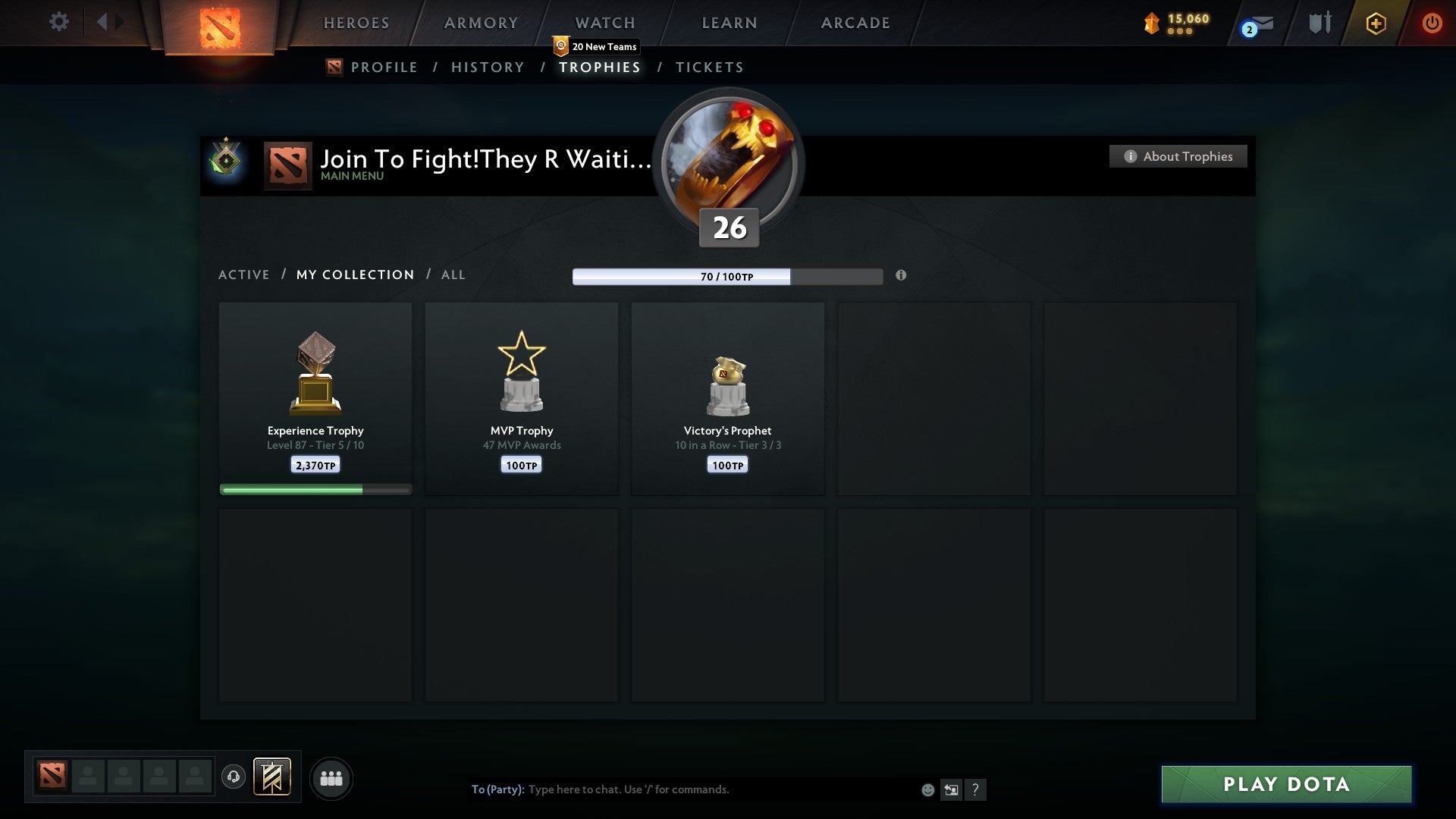 Herald I | MMR: 1 - Behavior: 10575 - Communication: 10575