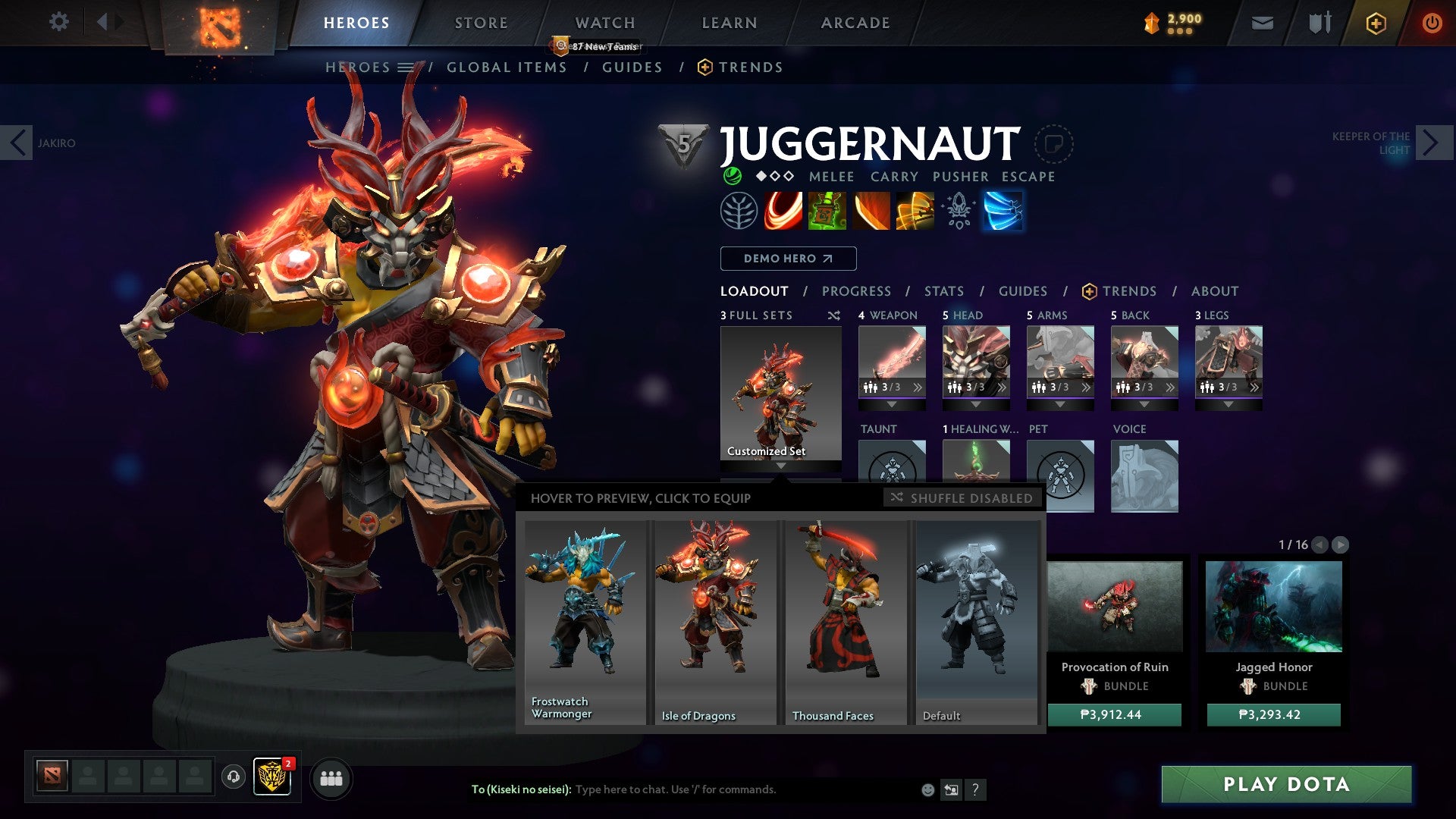 Ancient II | MMR: 3980 - Behavior: 9898