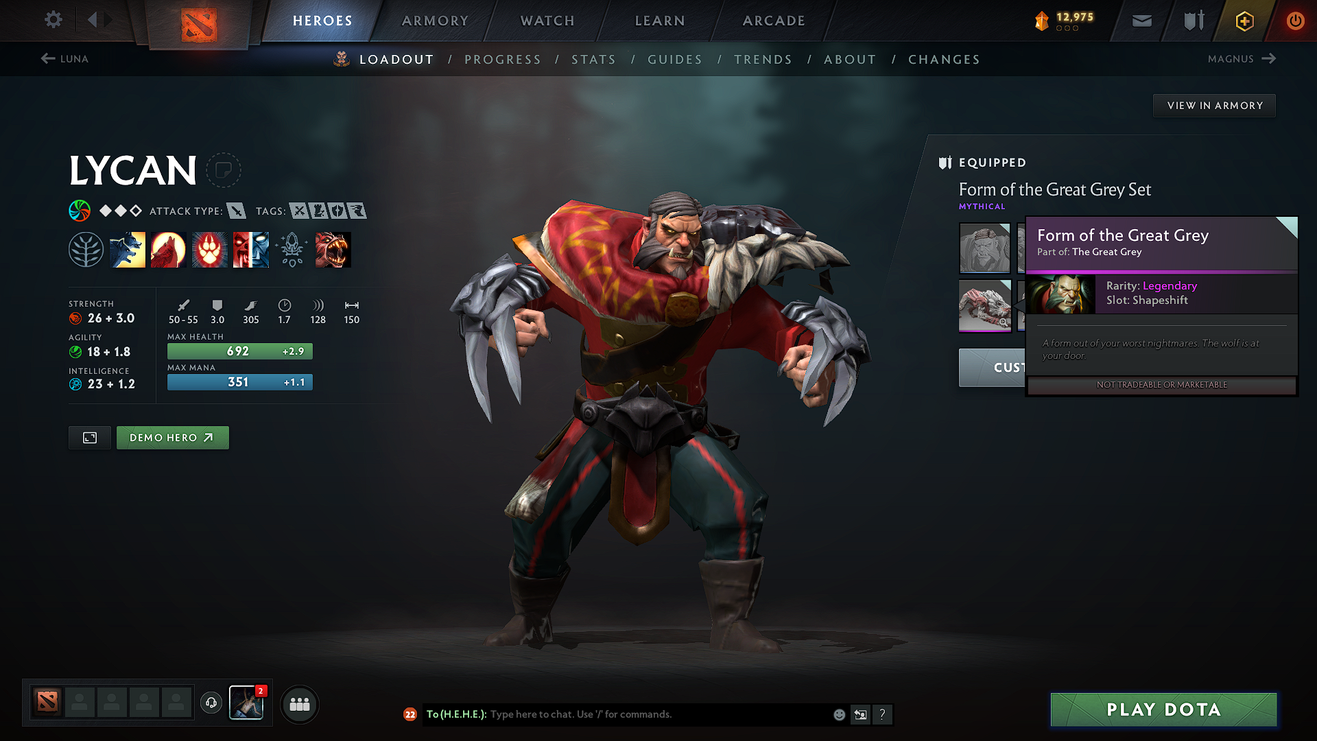 Legend III | MMR: 3486 - Behavior: 9907 - Communication: 9360