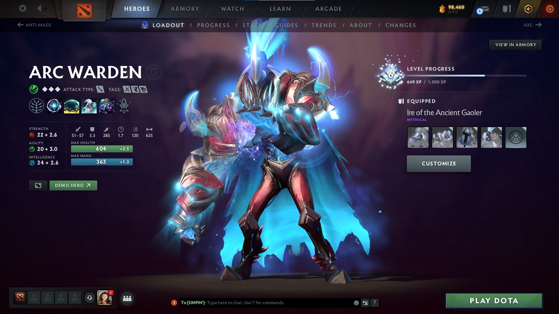 Archon IV | MMR: 2782 - Behavior: 11757 - Communication: 11757