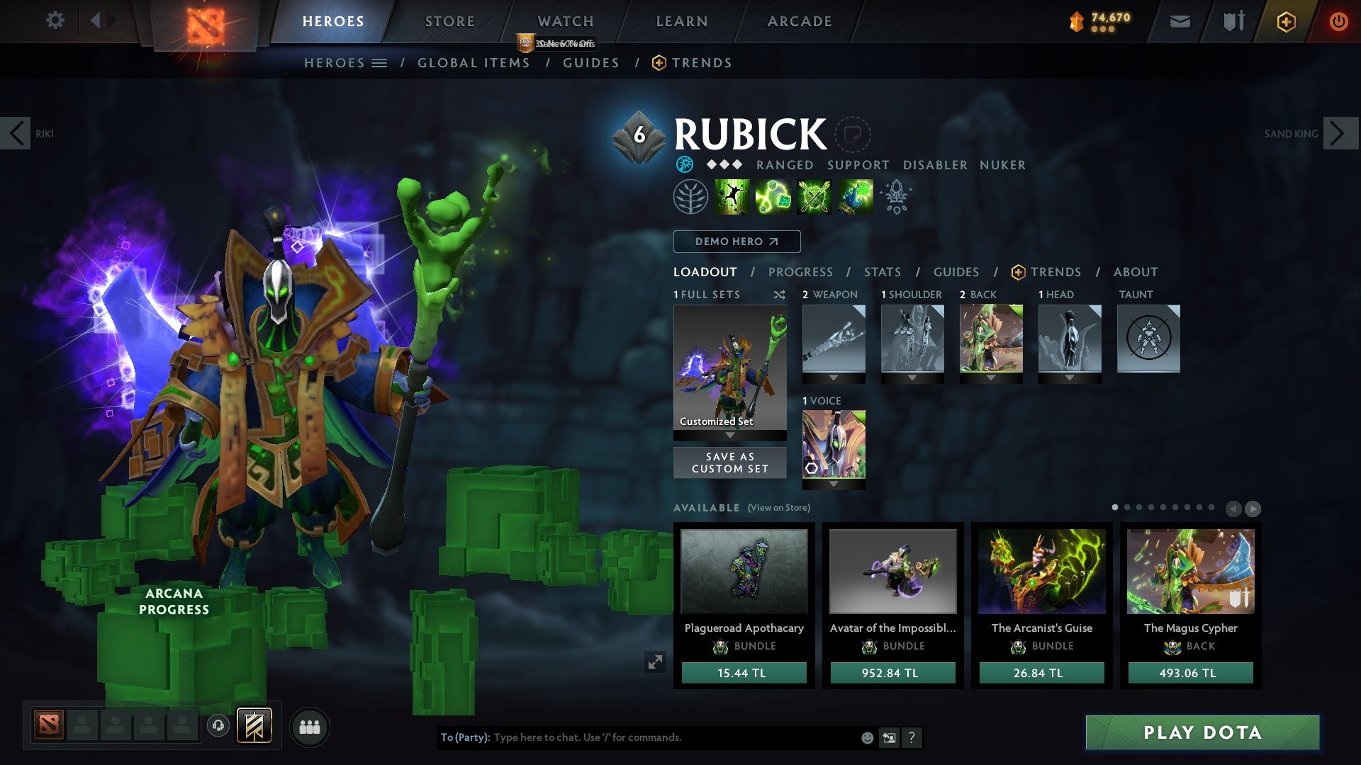 Immortel [Classement] | MMR : 7440 - Comportement : 10000 