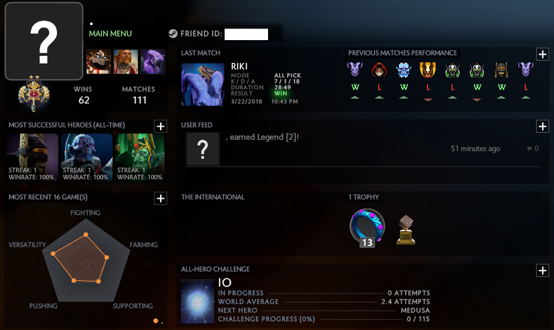 Legend [2] | MMR: 3455 / TBD