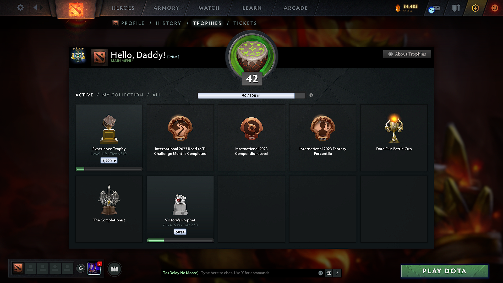 Archon IV | MMR: 2814 - Behavior: 11514 - Communication: 11514