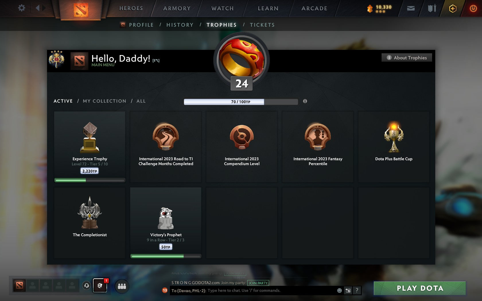 Legend IV | MMR: 3554 - Behavior: 8044 - Communication: 8044