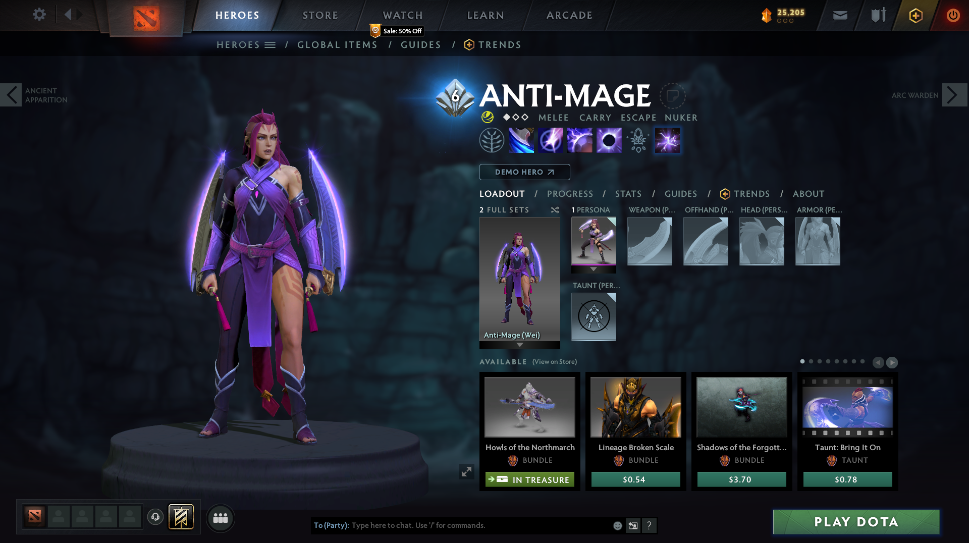 Immortal [ 283 ] | MMR: 8630 - Behavior: 10000