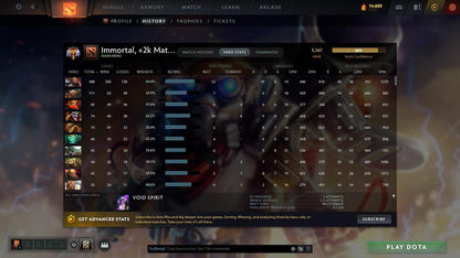 Immortal | MMR: 5567 - Behavior: 10001 - Communication: 10001