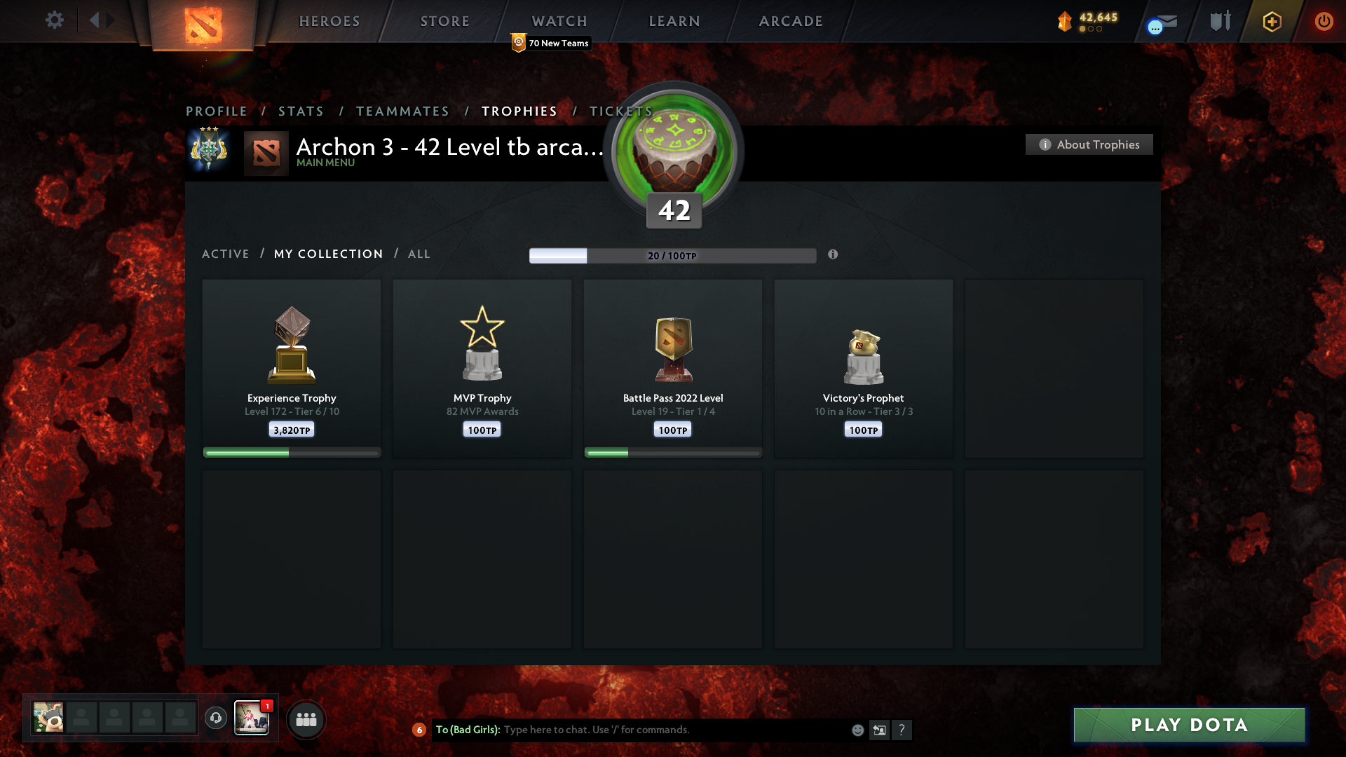 Archon III | MMR: 2728 - Behavior: 10000