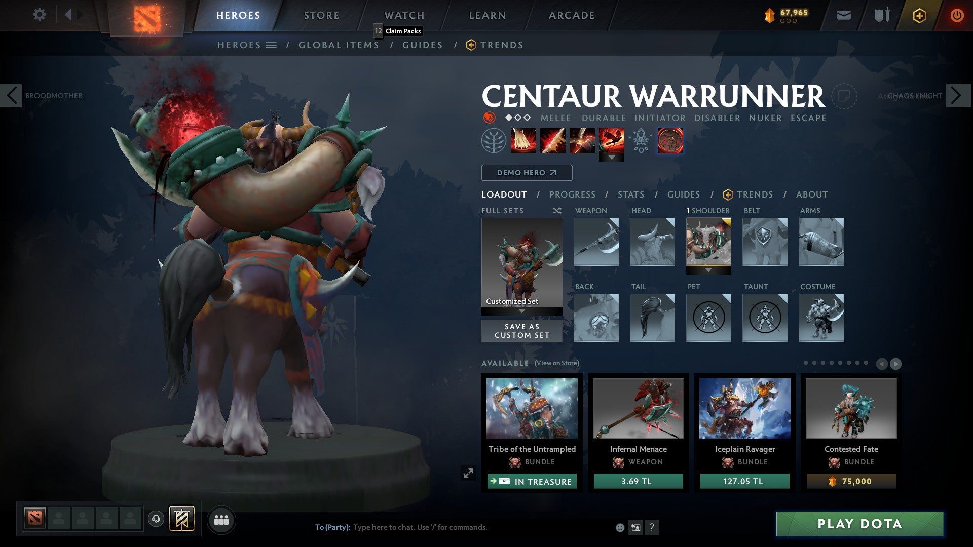 Héraut II | MMR : 10 - Comportement : 9425 