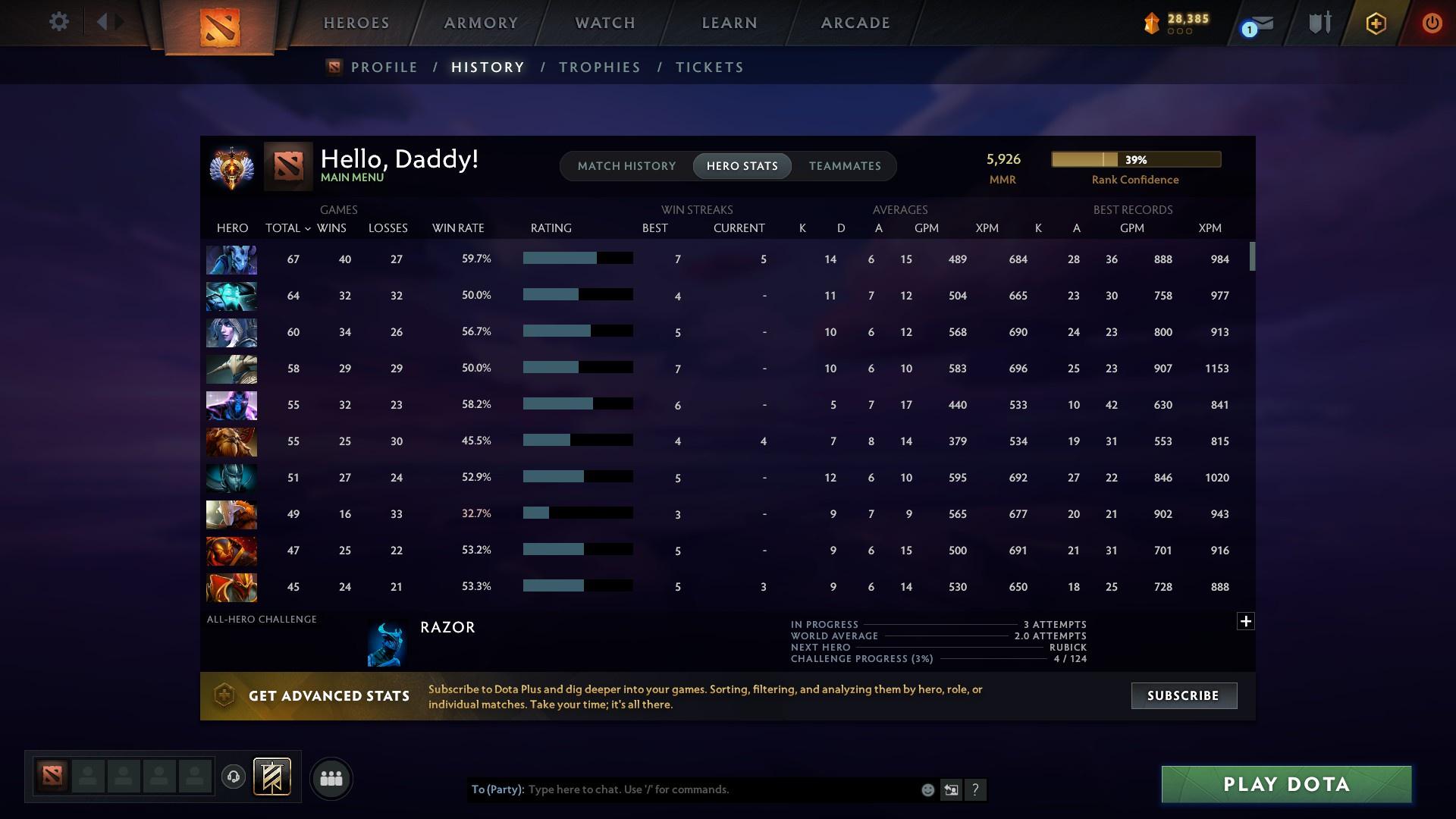 Immortal | MMR: 5926 - Behavior: 10715 - Communication: 10715