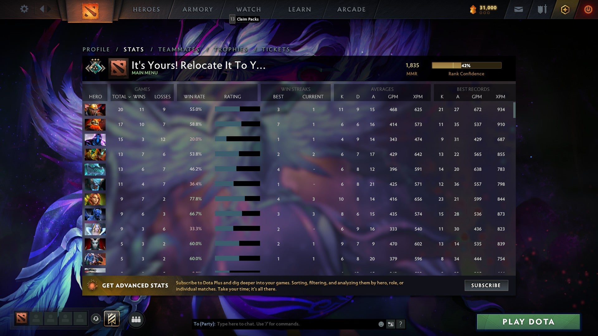 Crusader III | MMR: 1835 - Behavior: 10000 - Communication: 10000