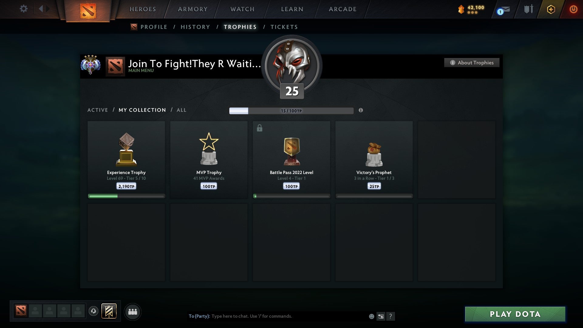 Ancient IV | MMR: 4310 - Behavior: 8869 - Communication: 8560