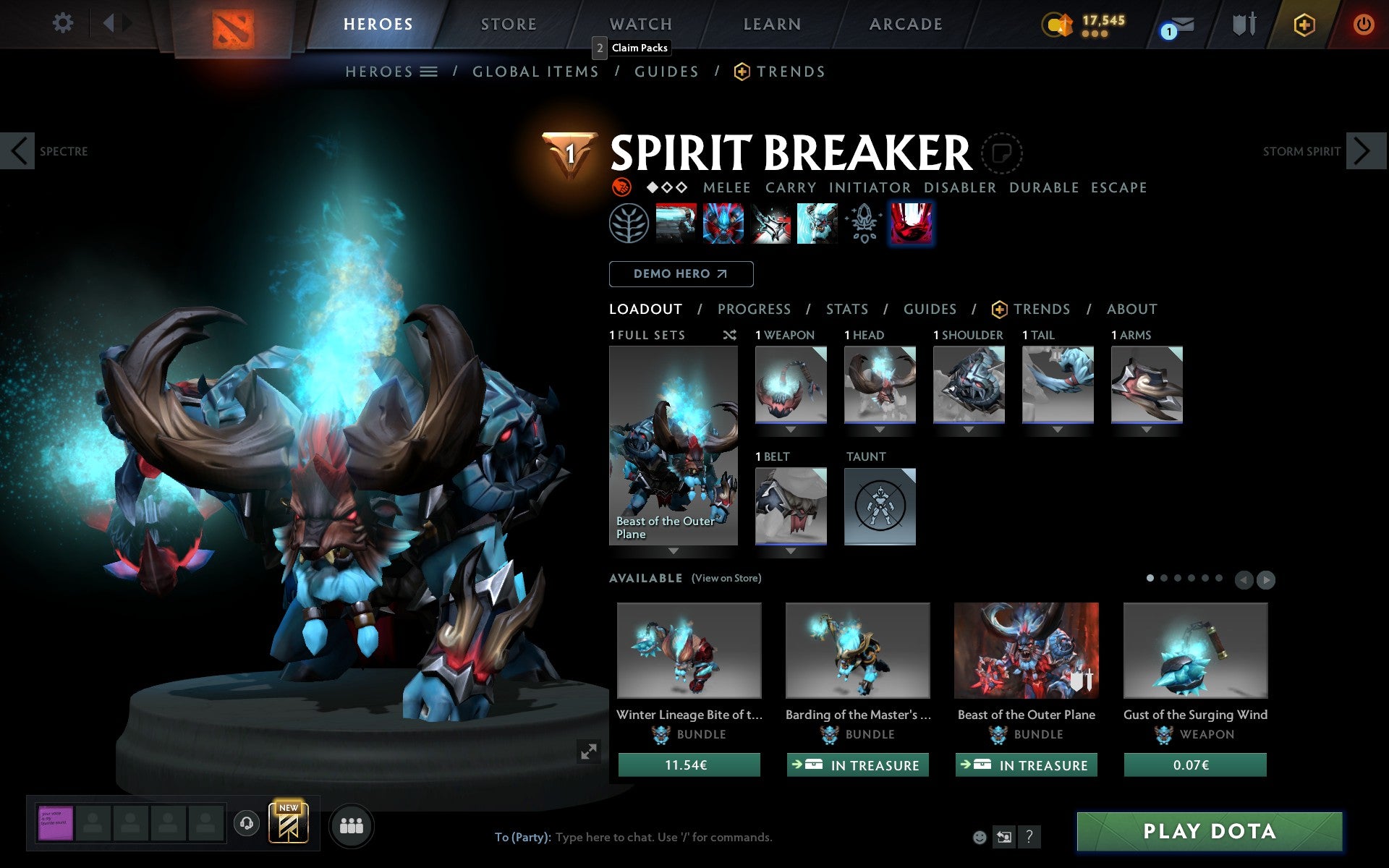 Guardian V | MMR: 1443 - Behavior: 9840