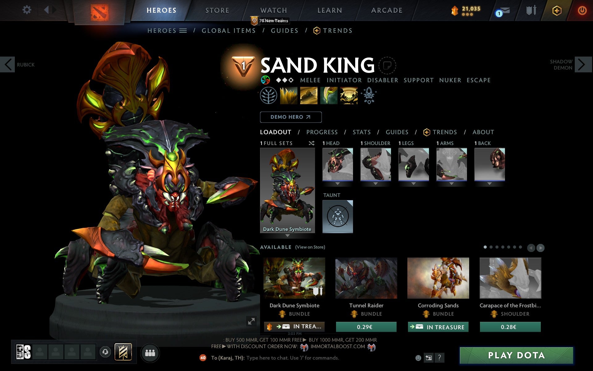 Herald V | MMR: 606 - Behavior: 10000