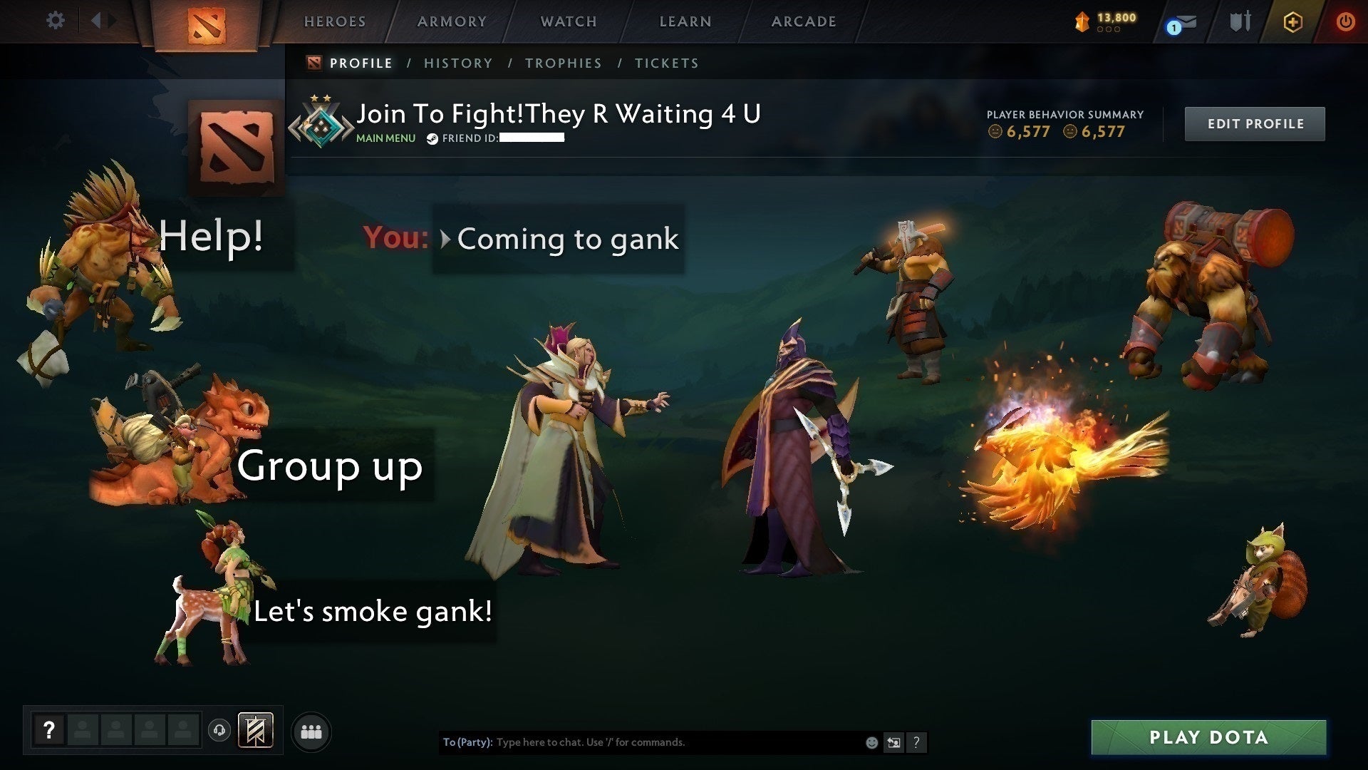 Crusader II | MMR: 1666 - Behavior: 6577 - Communication: 6577