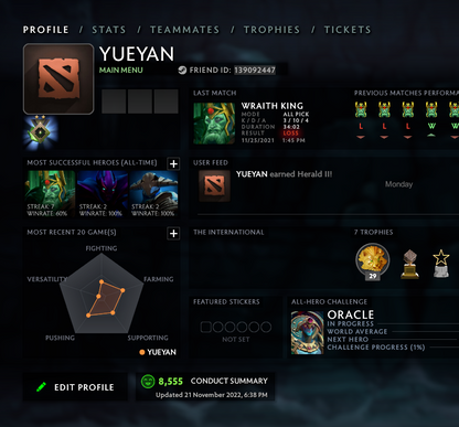 Héraut II | MMR : 240 - Comportement : 8555 