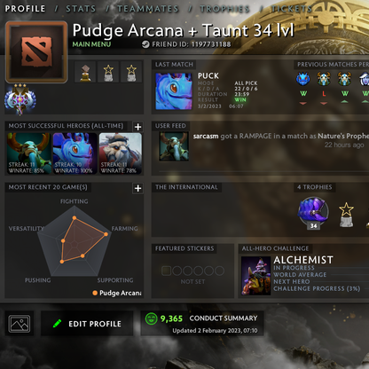 Ancient III | MMR: 4250 - Behavior: 9365