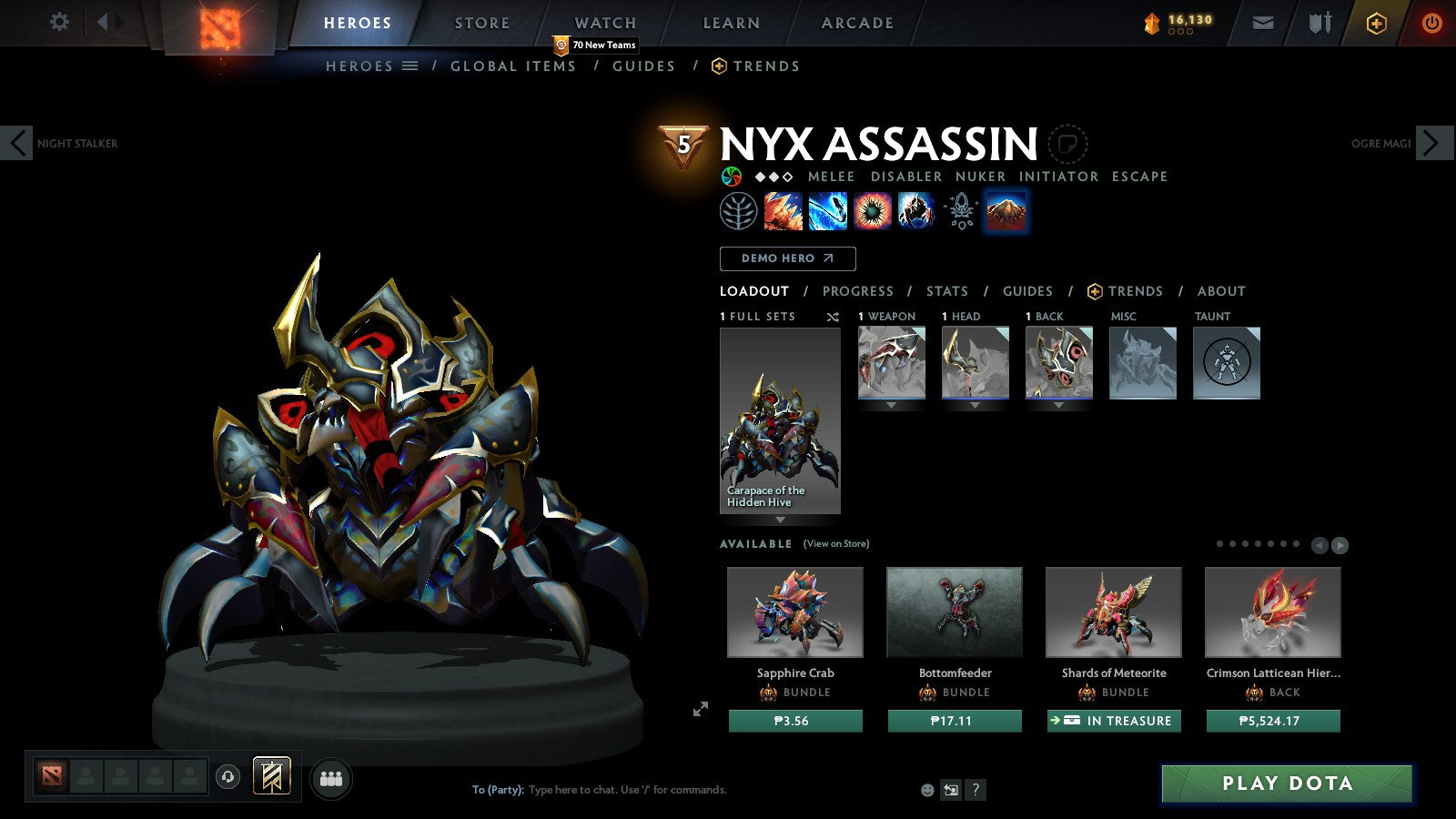 Ancient II | MMR: 3948 - Behavior: 10000