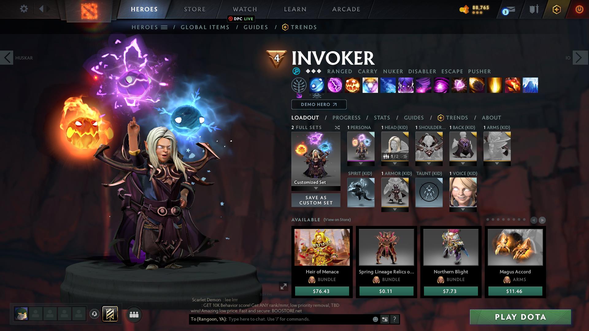 Ancient V | MMR: 4420 - Behavior: 10000