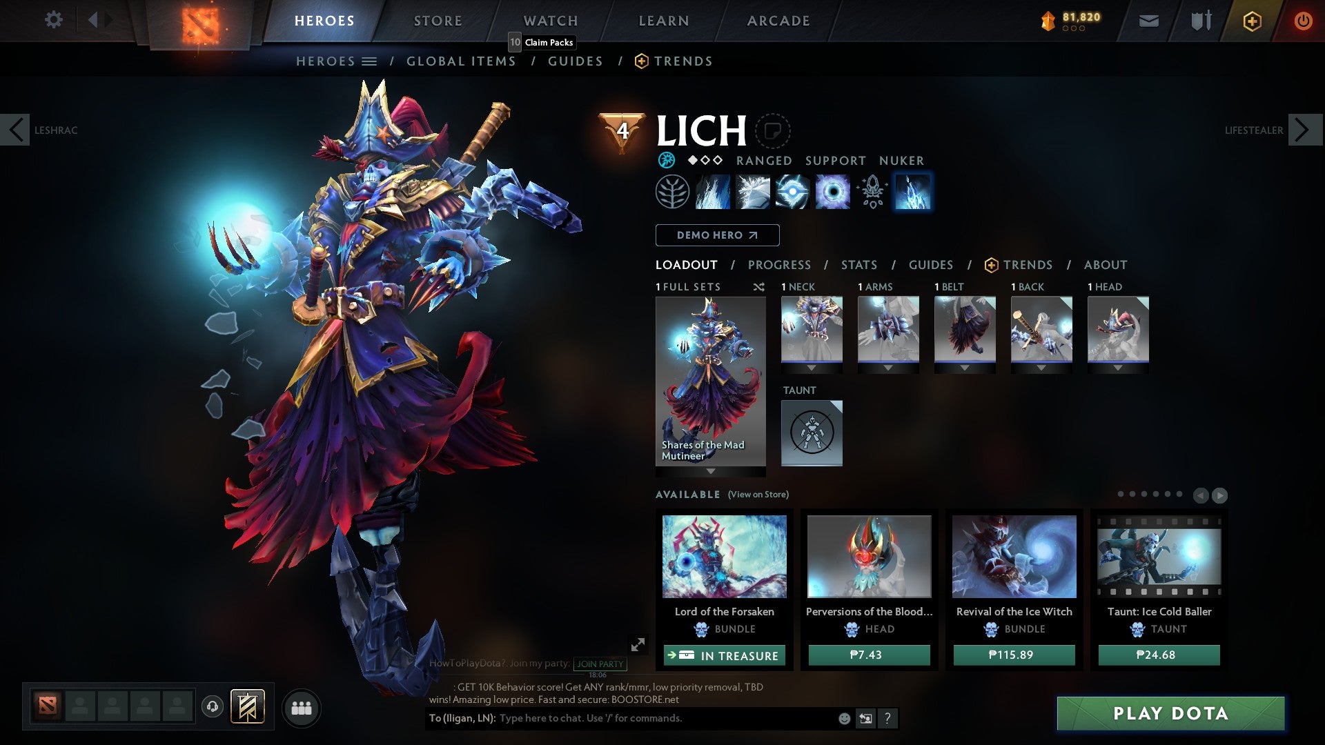 Legend IV | MMR: 3440 - Behavior: 9655