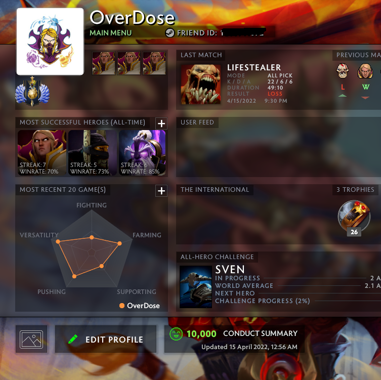 Divine I | MMR: 4760 - Behavior: 10000