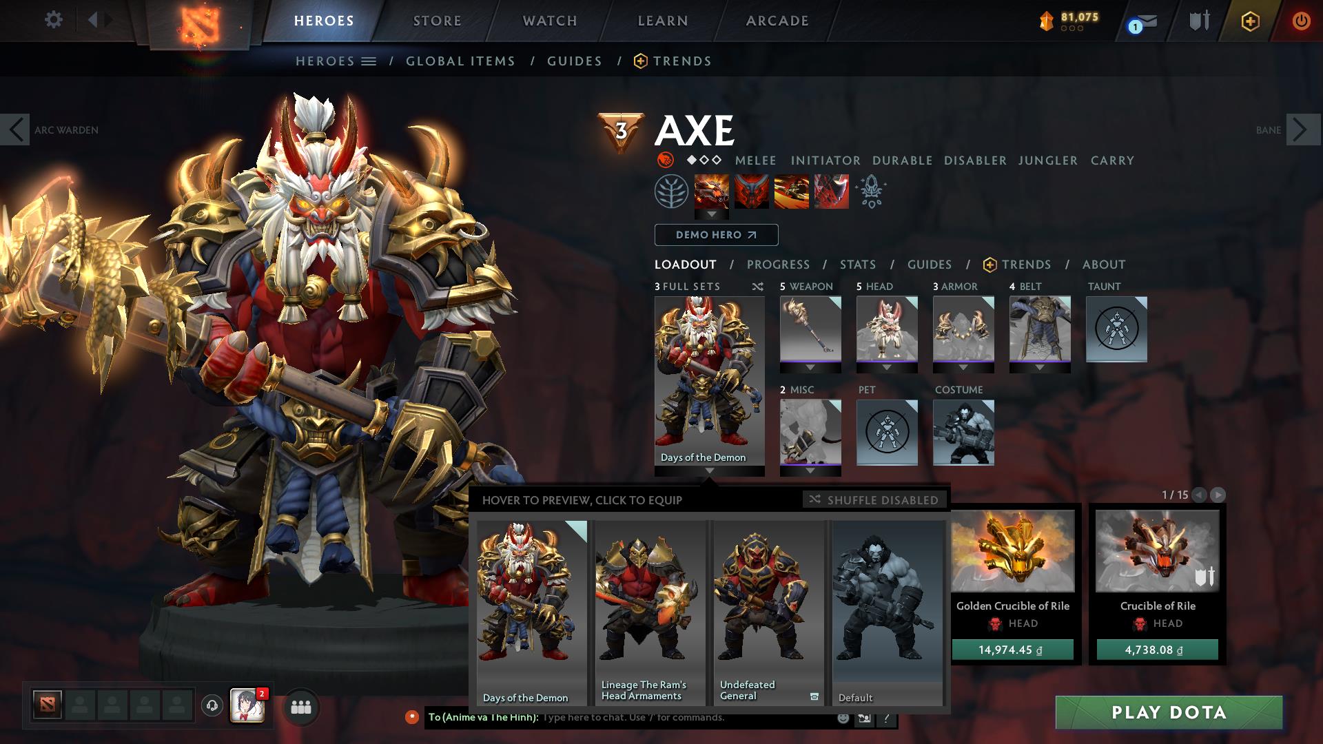 Ancient I | MMR: 3980 - Behavior: 10000