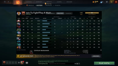 Immortal | MMR: 7852 - Behavior: 10681 - Communication: 10681