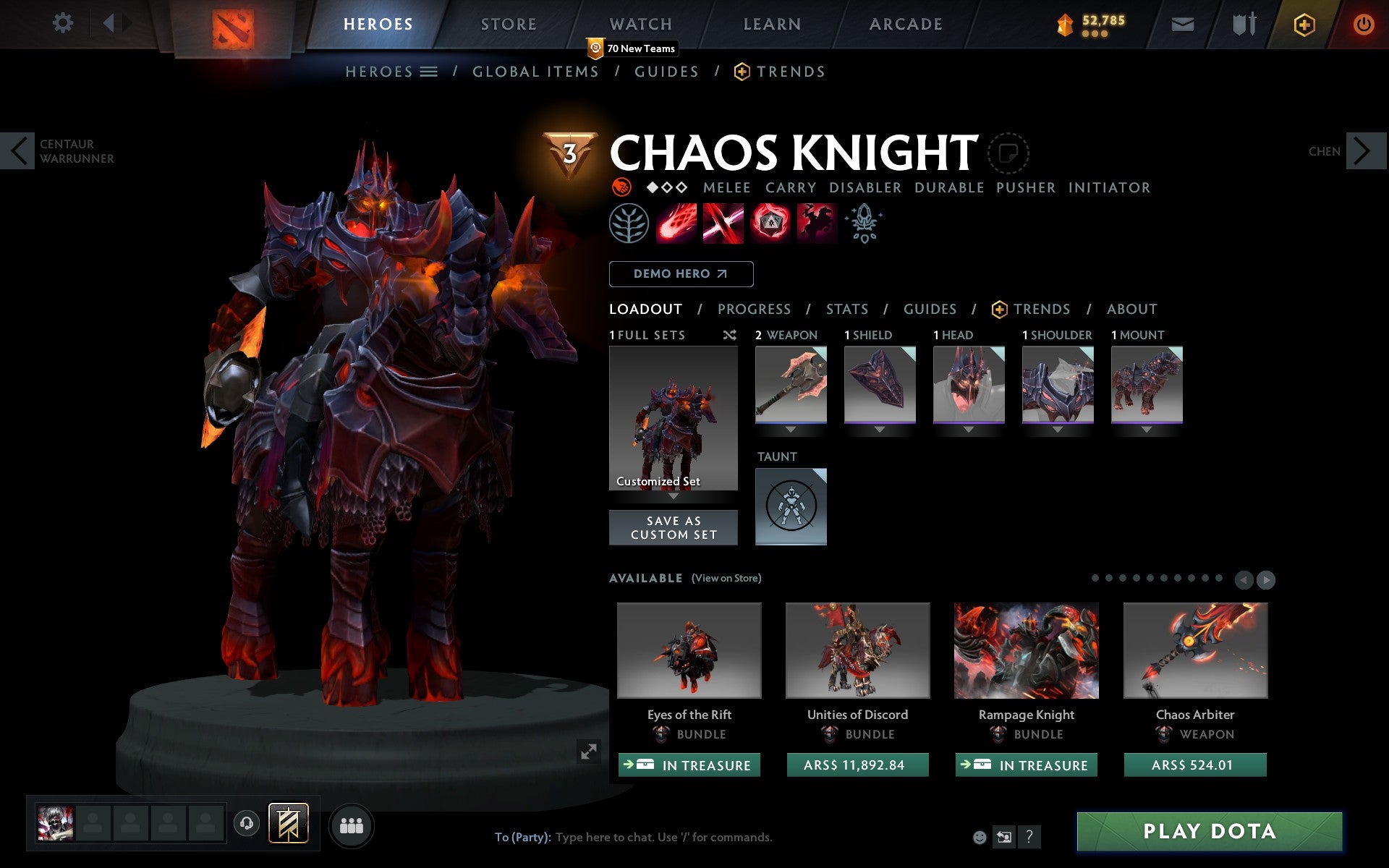 Ancient V | MMR: 4483 - Behavior: 9673