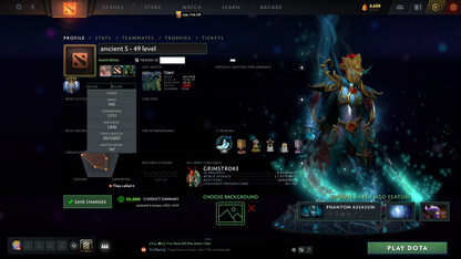 Ancient V | MMR: 4440 - Behavior: 10000