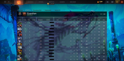 Gardien V | MMR : 1460 - Comportement : 10000 