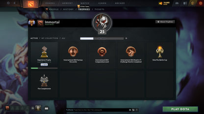 Immortal | MMR: 6711 - Behavior: 10125 - Communication: 10225