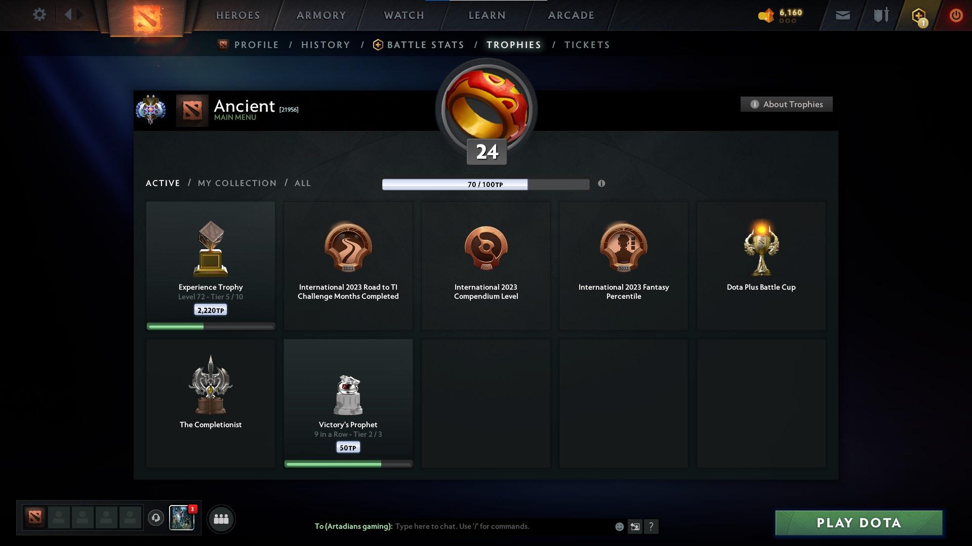 Ancient II | MMR: 3926 - Behavior: 10803 - Communication: 10803