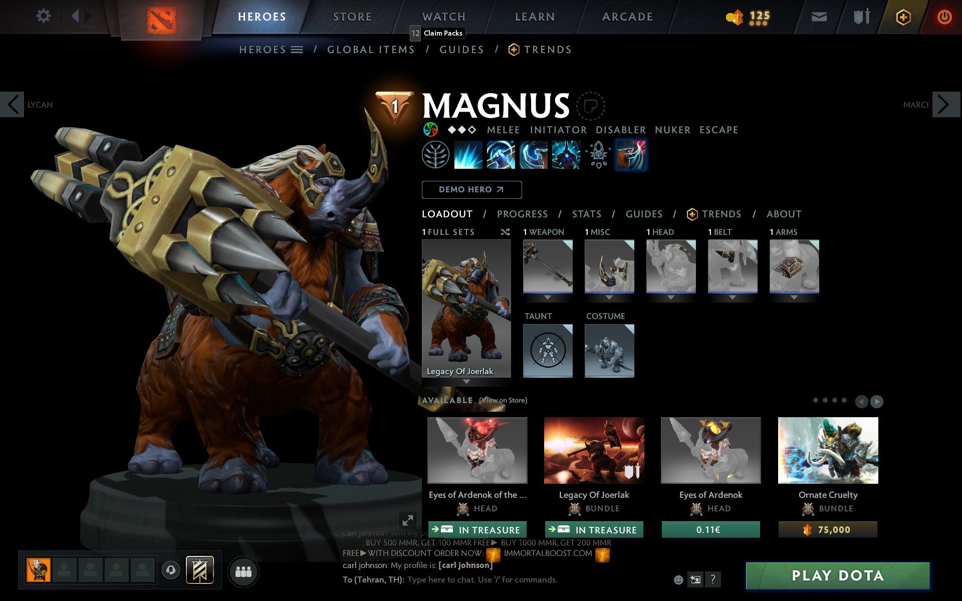 Ancient IV | MMR: 4342 - Behavior: 10000