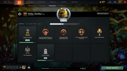 Legend I | MMR: 3158 - Behavior: 10250 - Communication: 10250