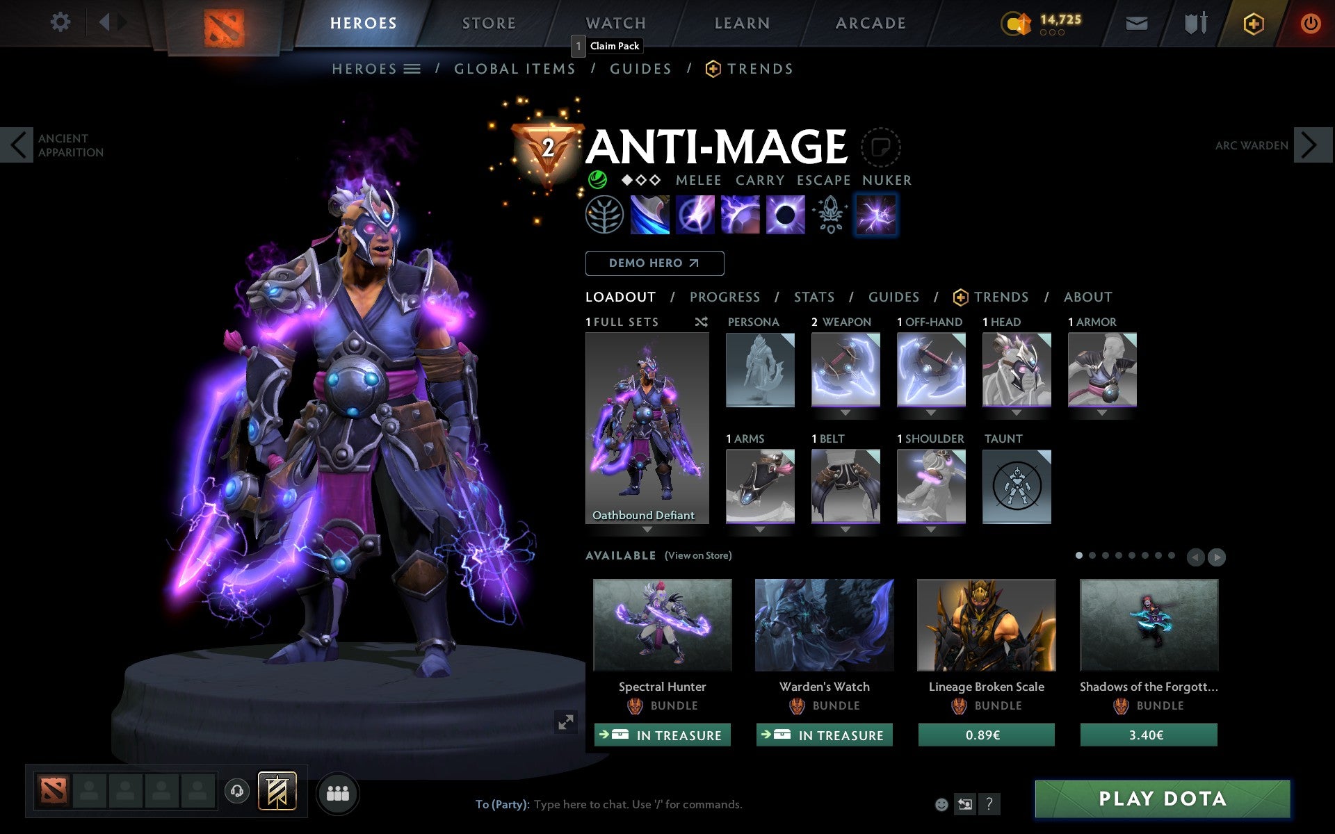 Herald I | MMR: 1 - Behavior: 9845