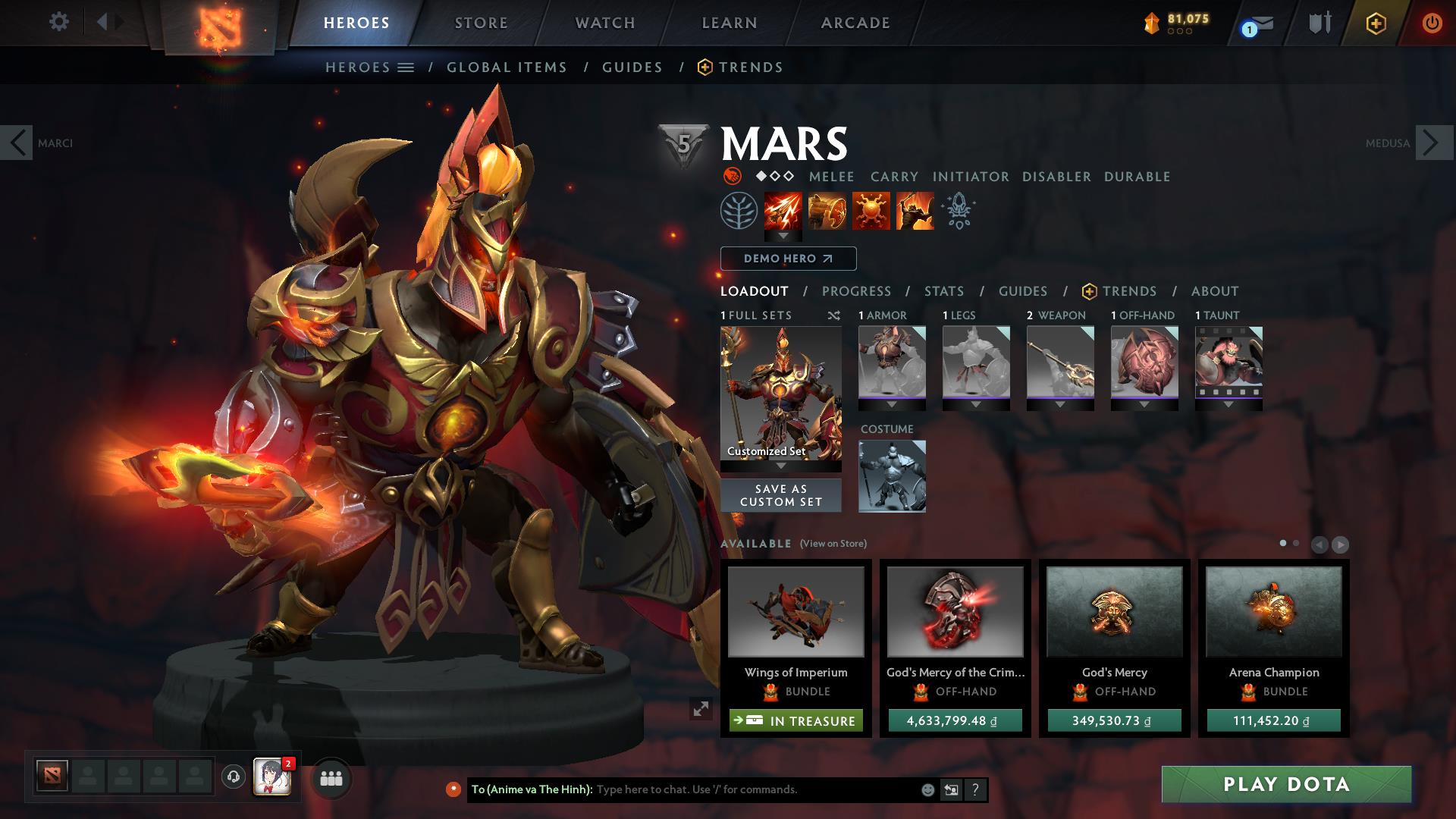 Ancient I | MMR: 3980 - Behavior: 10000