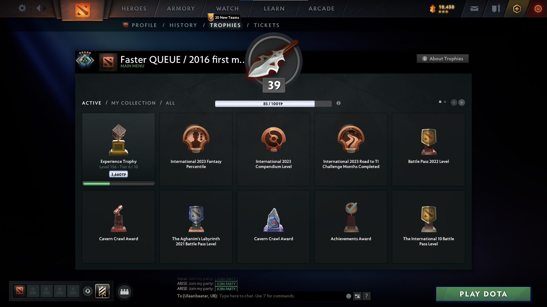 Crusader V | MMR: 2148 - Behavior: 9000 - Communication: 8419