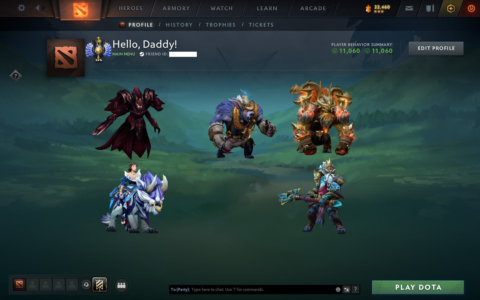 Divine I | MMR: 4672 - Behavior: 11060 - Communication: 11060