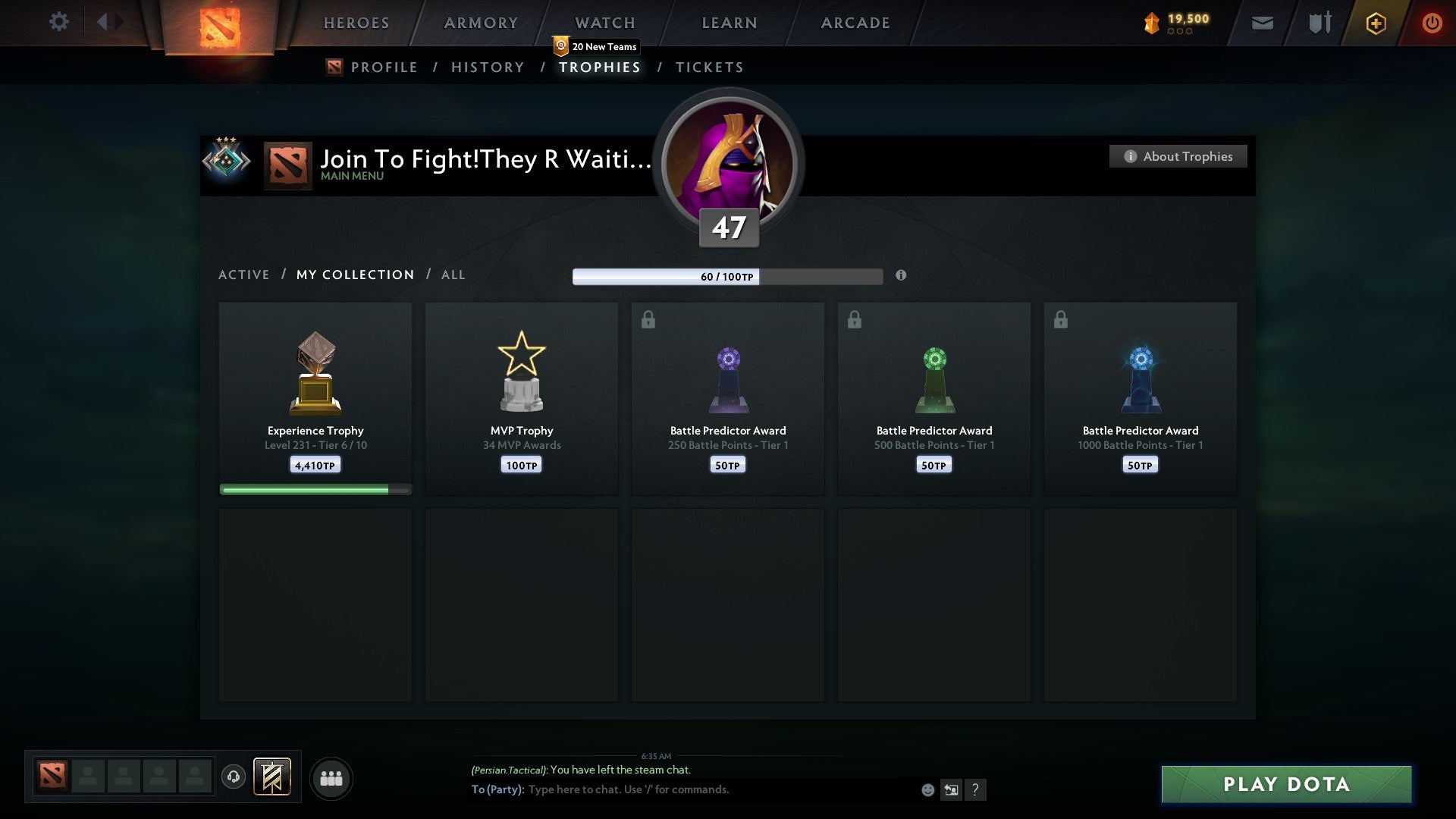 Crusader III | MMR: 1965 - Behavior: 9050 - Communication: 9050