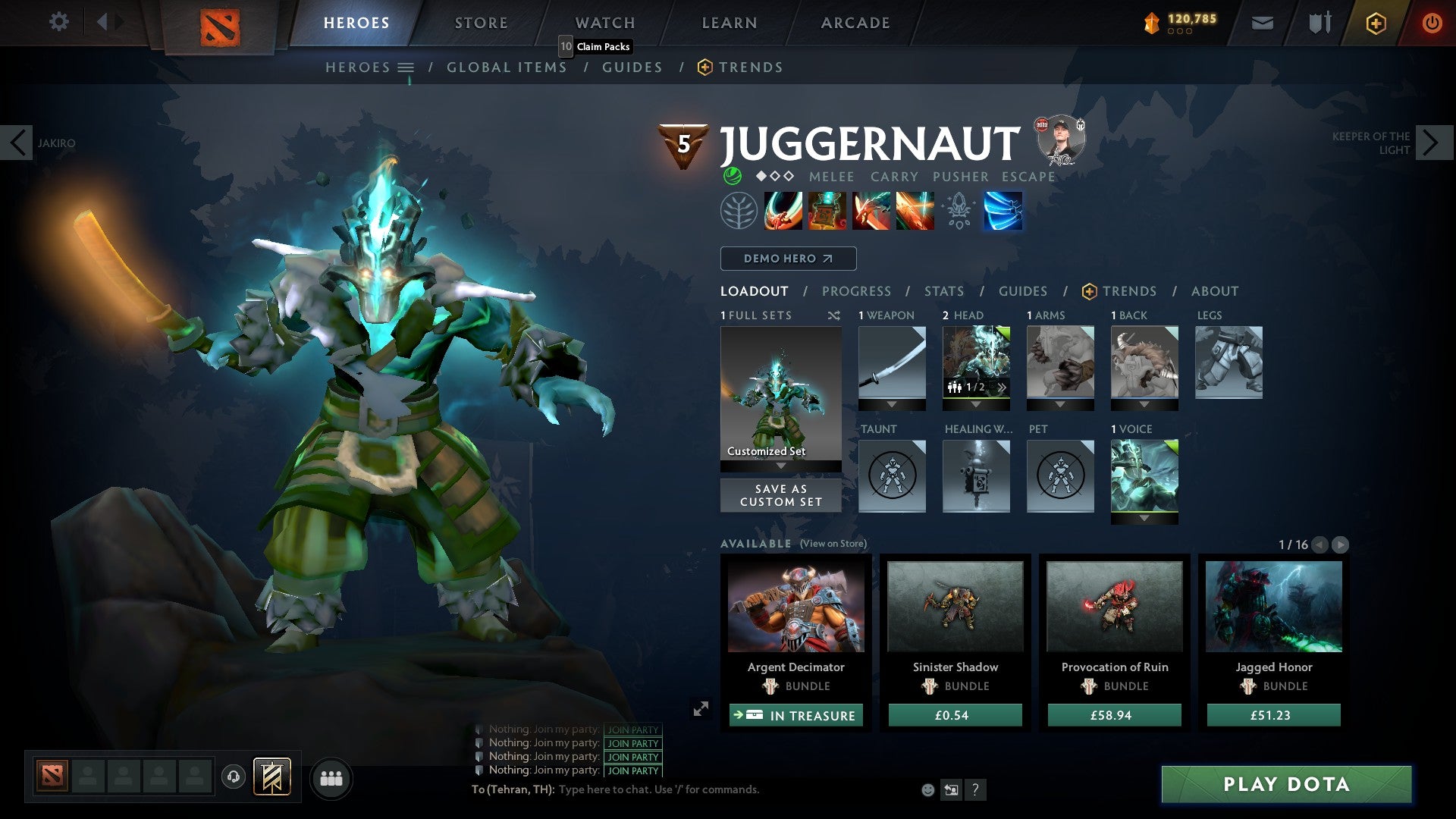 Archon V | MMR: 2970 - Behavior: 9840