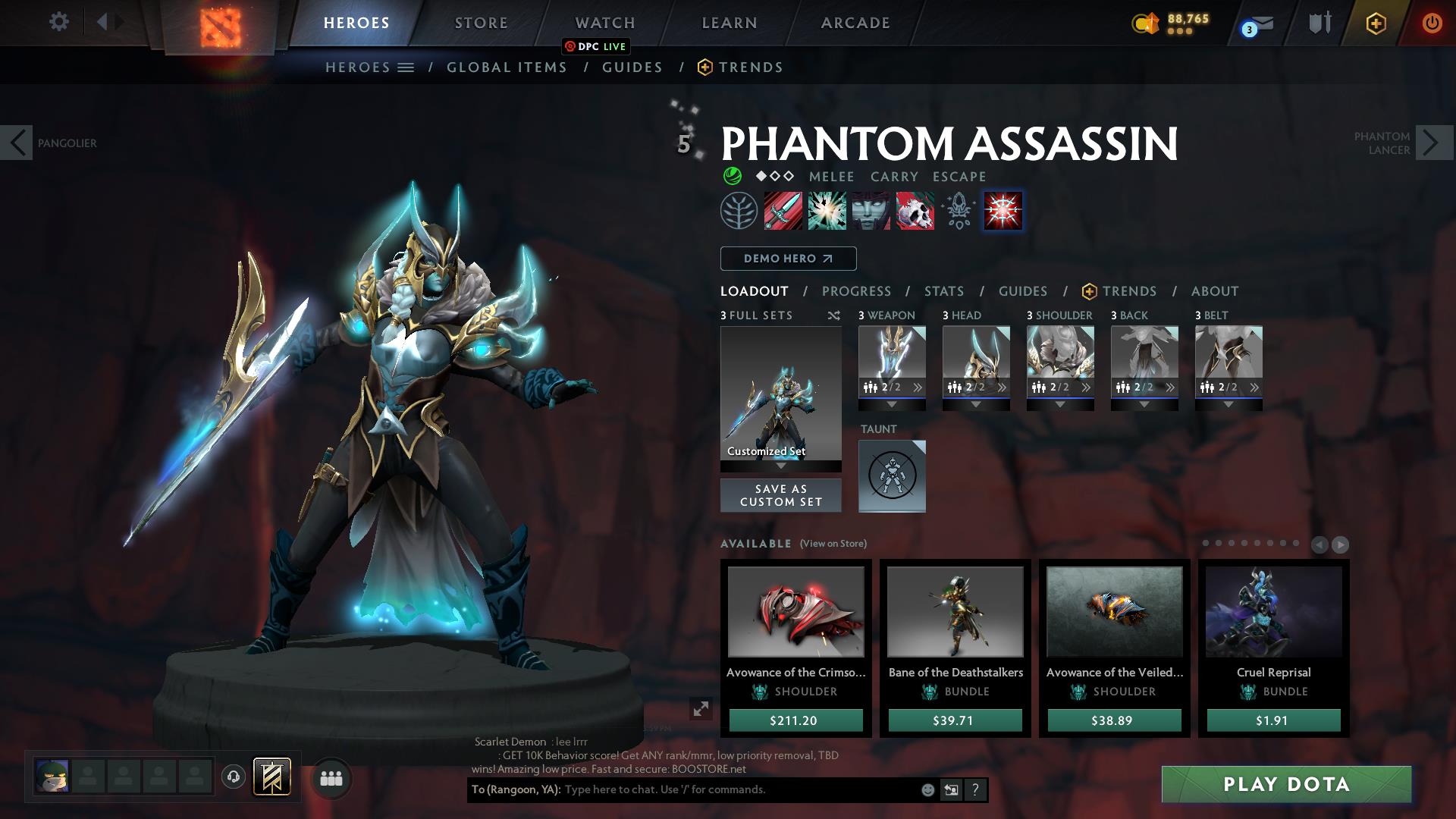 Ancient V | MMR: 4420 - Behavior: 10000