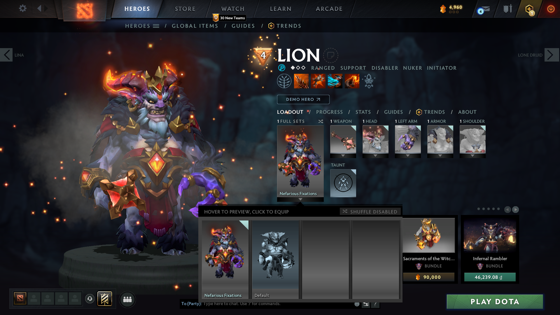 Not Calibrated | MMR: TBD - Conduct: 10000