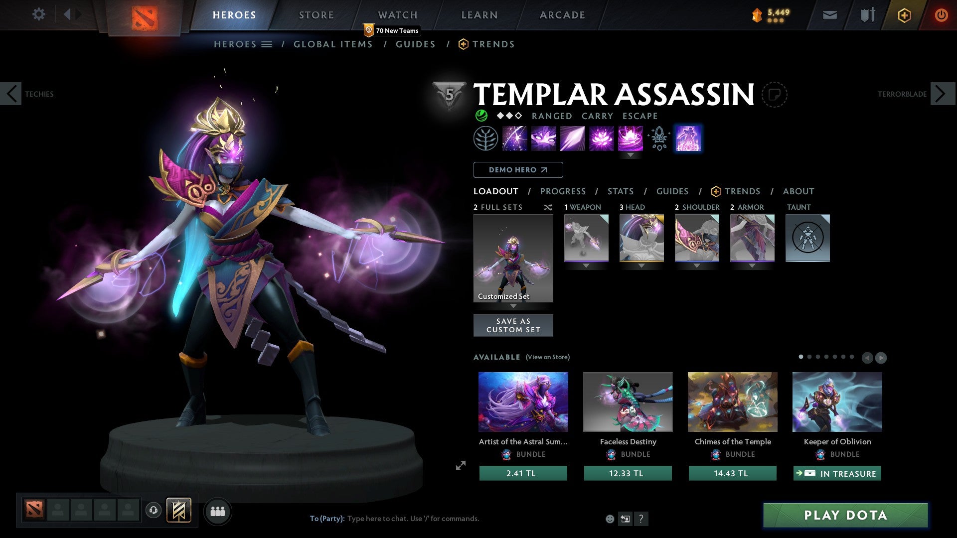 Ancient V | MMR: 4505 - Behavior: 10000