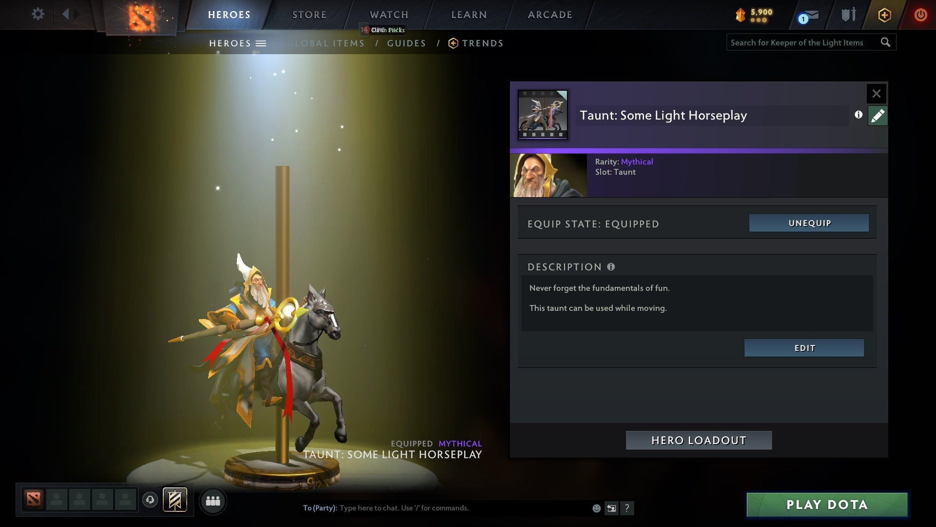 Herald I | MMR: 10 - Behavior: 10000