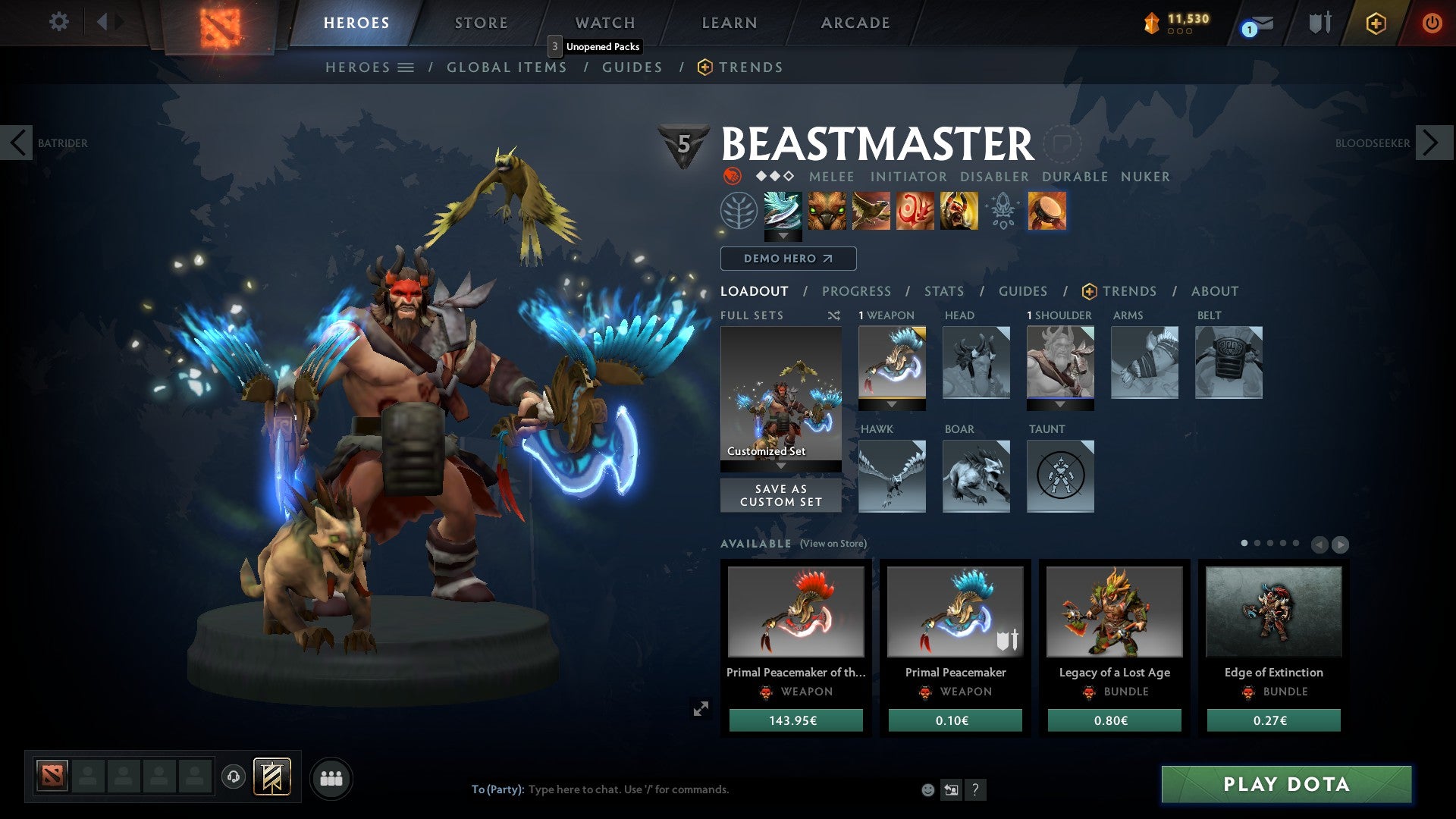 Ancient I | MMR: 3870 - Behavior: 9390