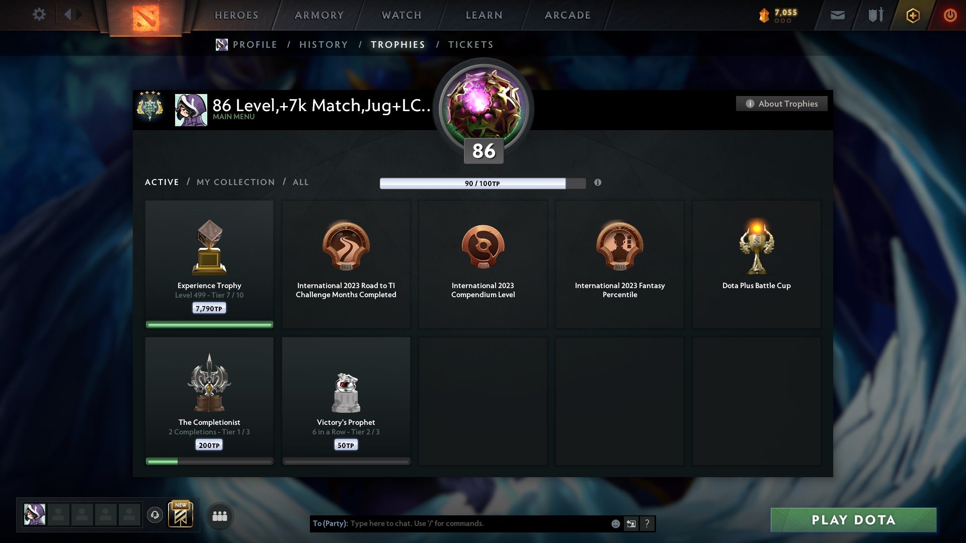 Archon IV | MMR: 2823 - Behavior: 11601 - Communication: 11601