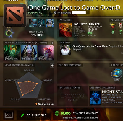 Herald II | MMR: 20 - Behavior: 10000