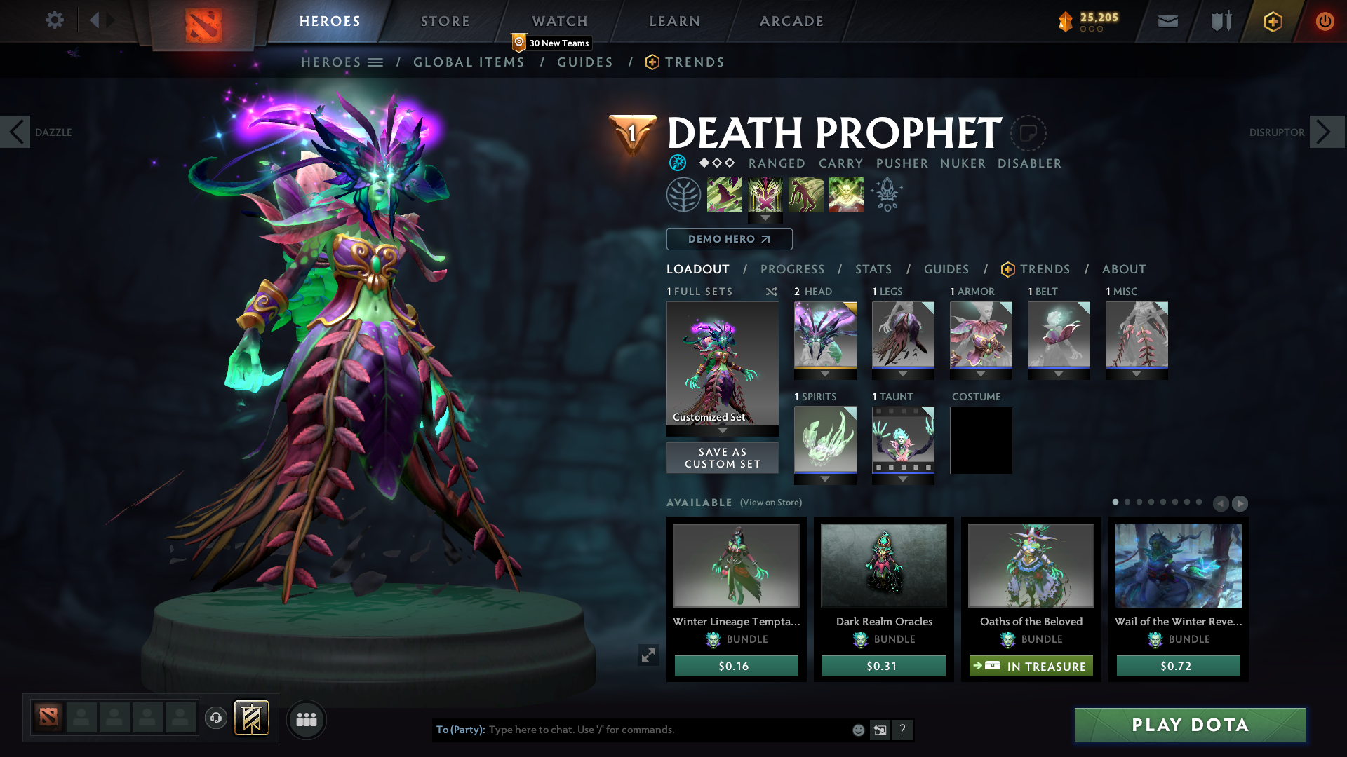 Immortal [ 283 ] | MMR: 8630 - Behavior: 10000